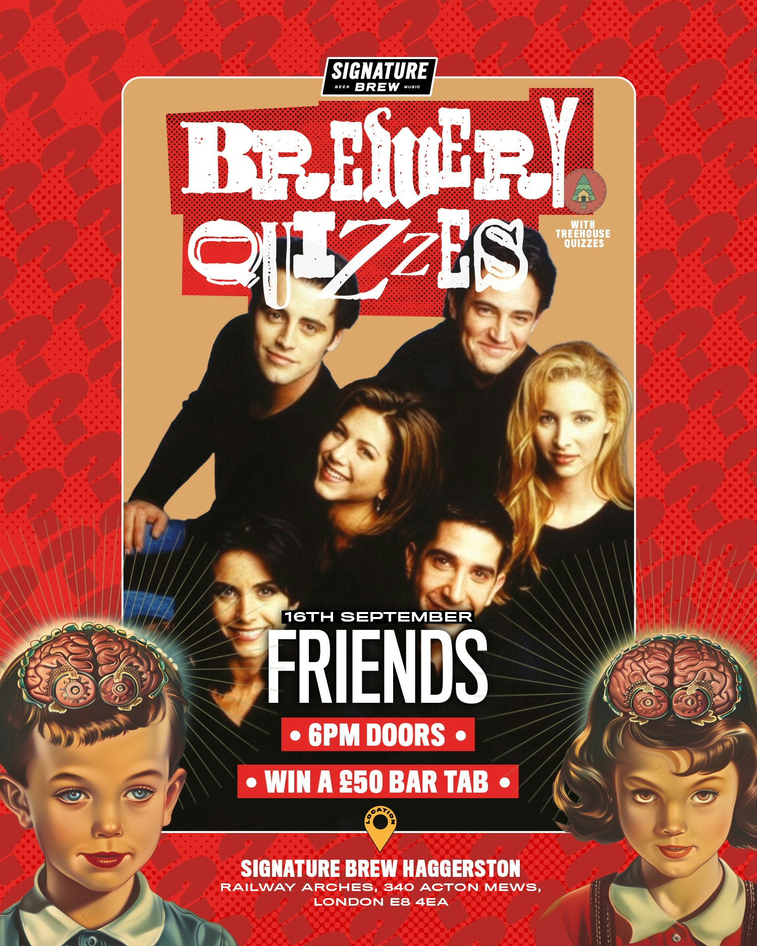 Friends Brewery Quiz | Haggerston at Signature Brew Haggerston, London