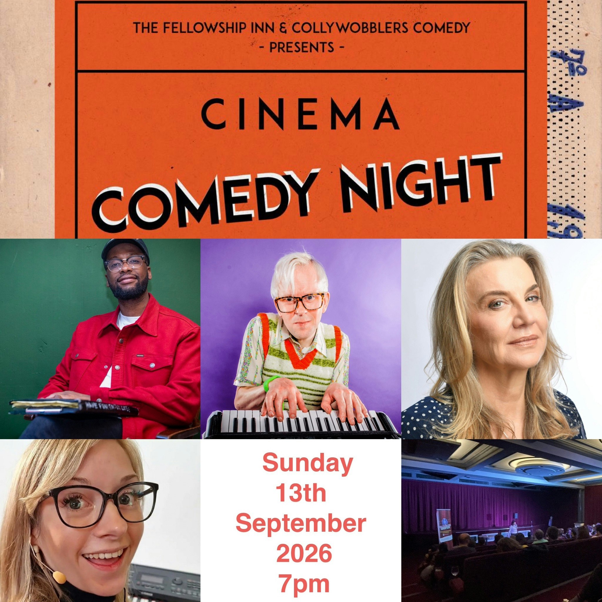 Cover image for Cinema Comedy @ The Fellowship Inn, Bellingham 