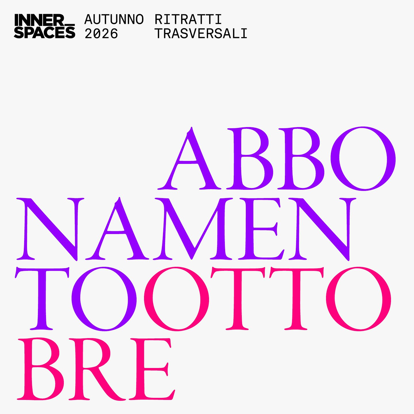 ABBONAMENTO OTTOBRE