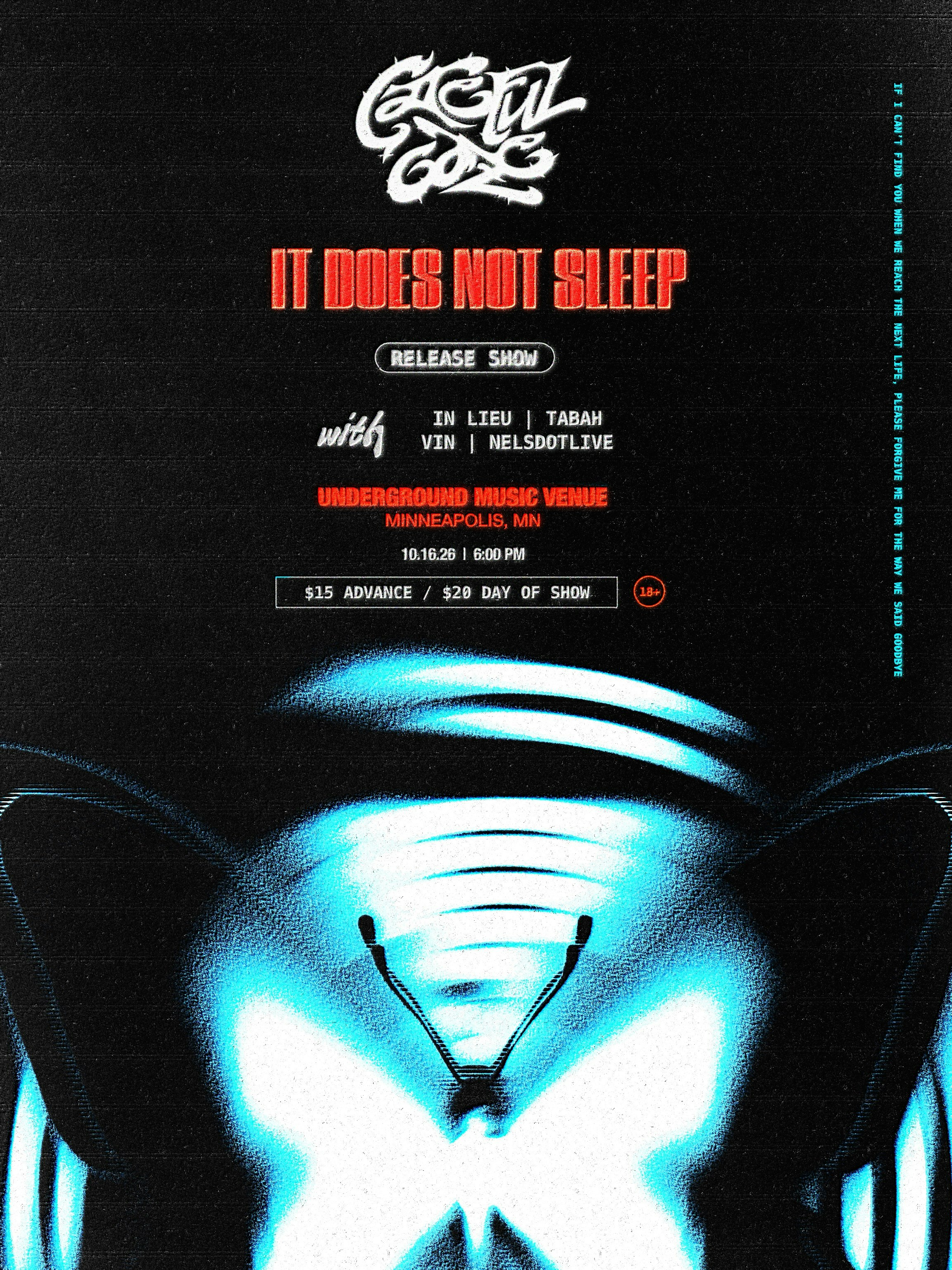 Careful Gaze's 'It Does Not Sleep' Release Show Tickets | 16 Oct
