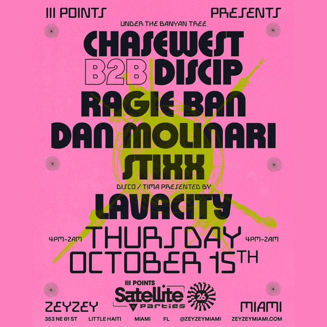 Satellite: Chasewest B2B Discip, Ragie Ban, Dan Molinari & Stixx