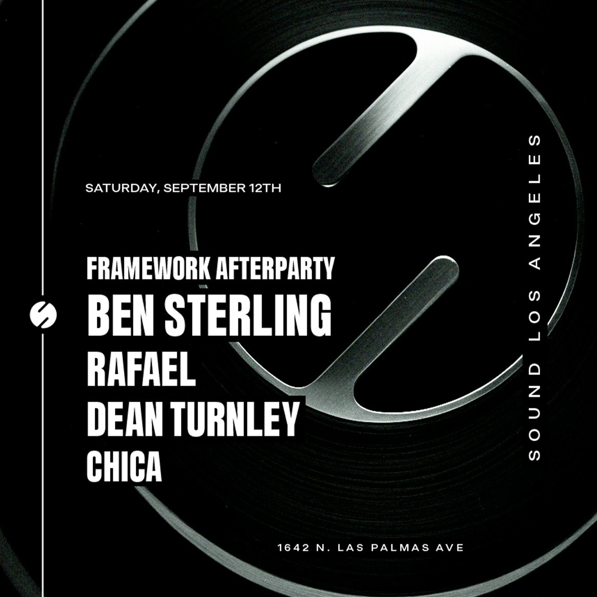 Framework Afterparty ft. Ben Sterling