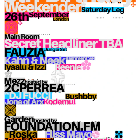 Colour Factory 5th Bday
