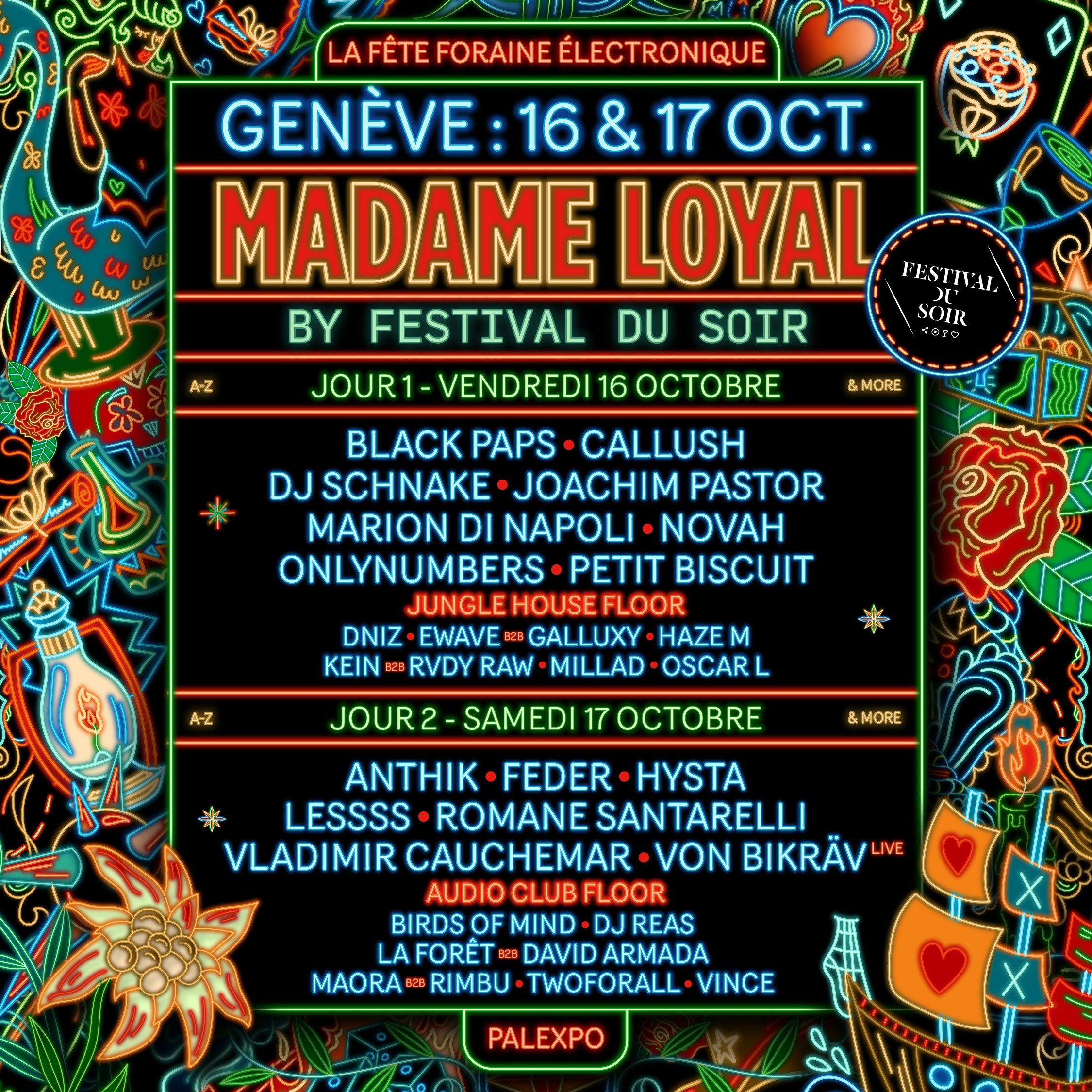 Cover image for Madame Loyal Genève : 16 & 17 Octobre