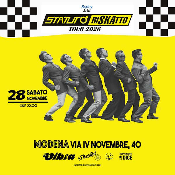 Arrivano gli STATUTO con il nuovo “RiSKAtto Tour”!