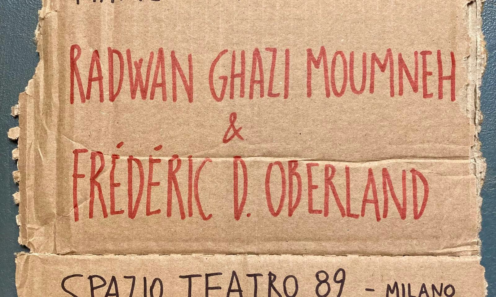 Radwan Ghazi Moumneh e Frédéric D. Oberland