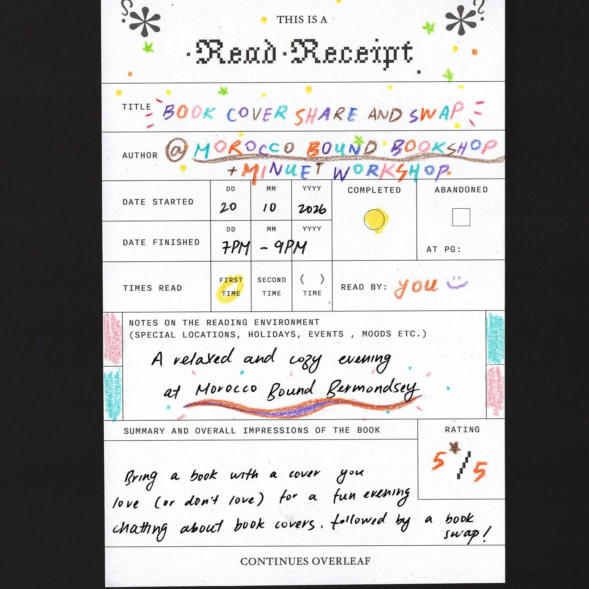 Book Cover: Share + Swap