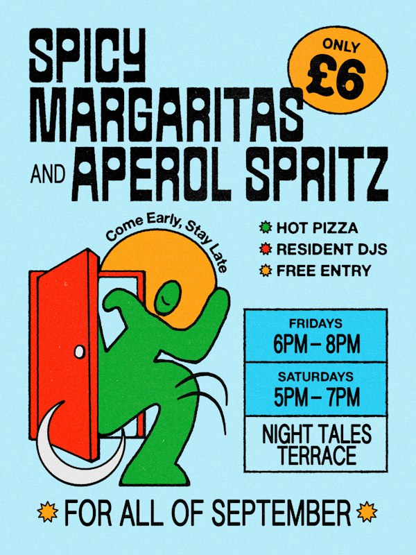 Early Doors: Free All Day Terrace
