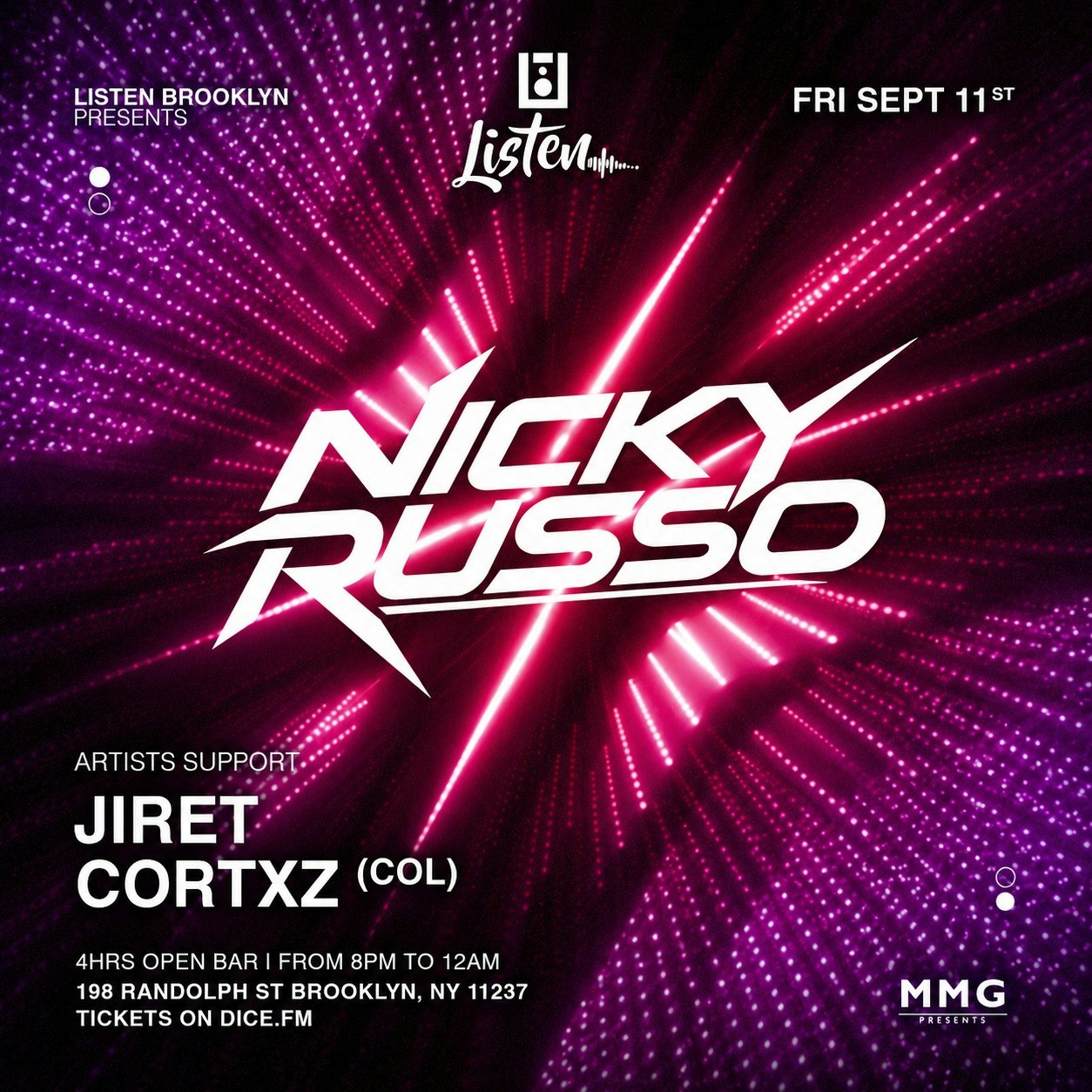 NICKY RUSSO, JIRET AND CORTXZ (COL)