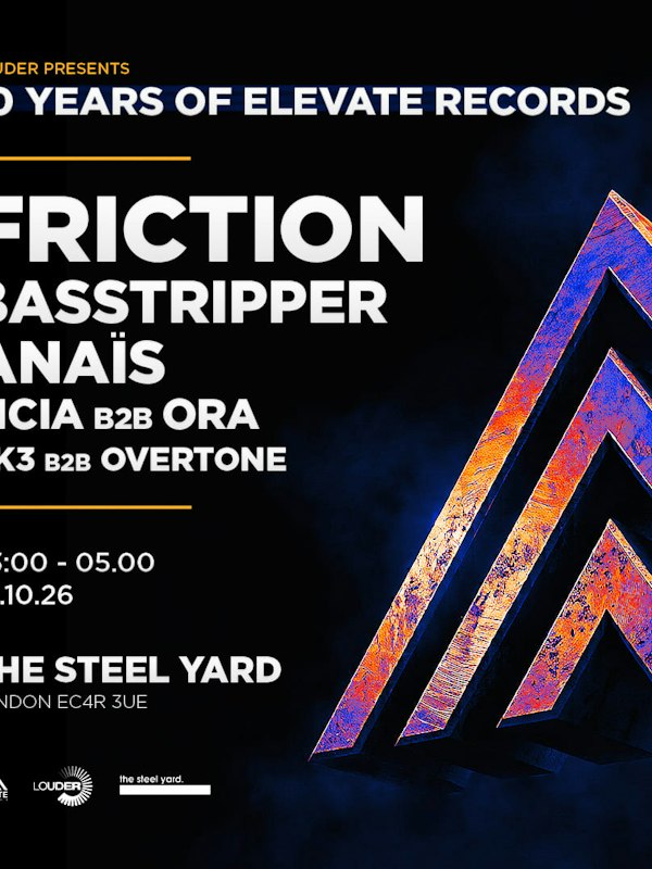 10 Years of Elevate | Friction, Basstripper & more
