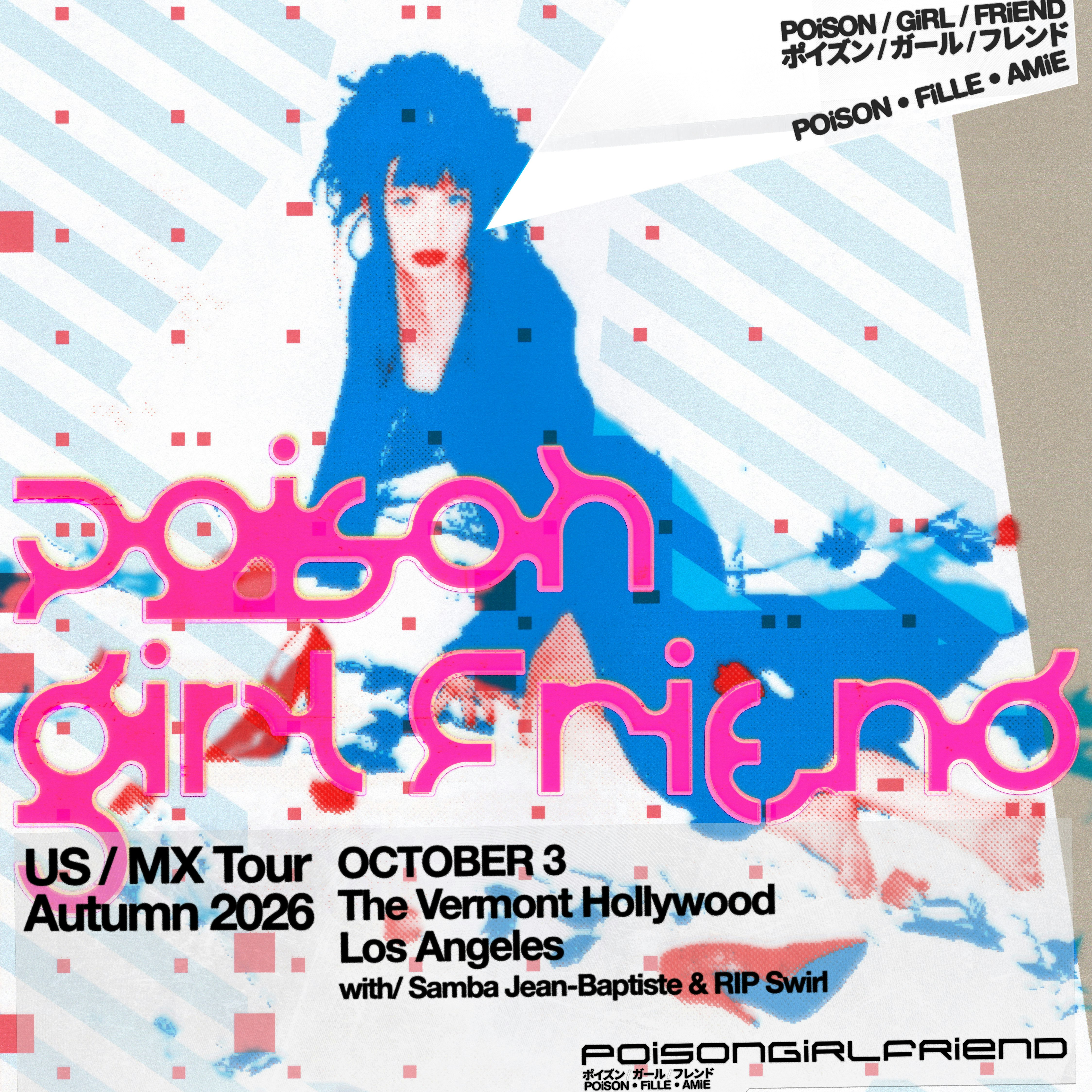 Minty Boi Presents: POiSON GiRL FRiEND Live in LA with Samba Jean-Baptiste & RIP Swirl