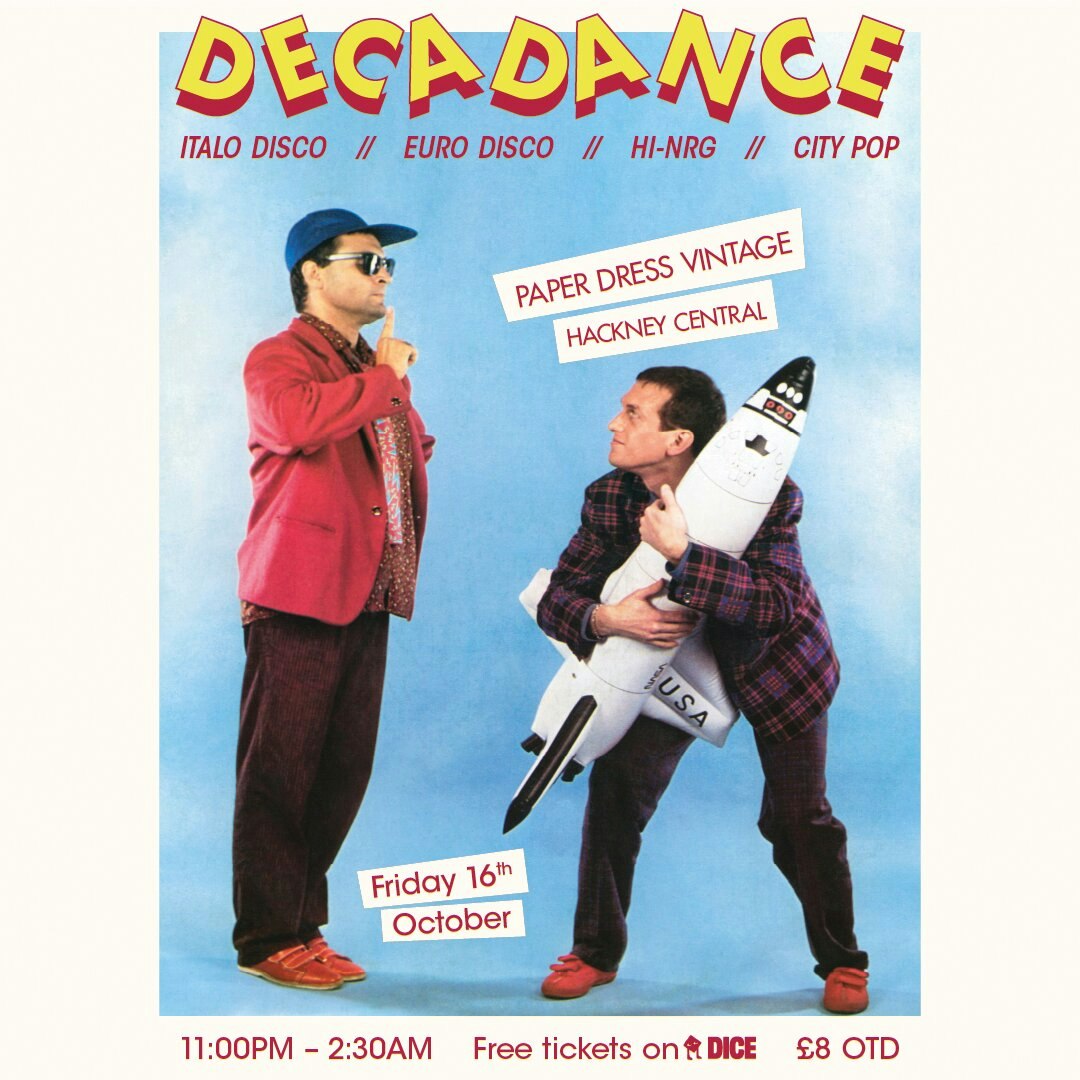 Decadance Club Night at Paper Dress Vintage, London
