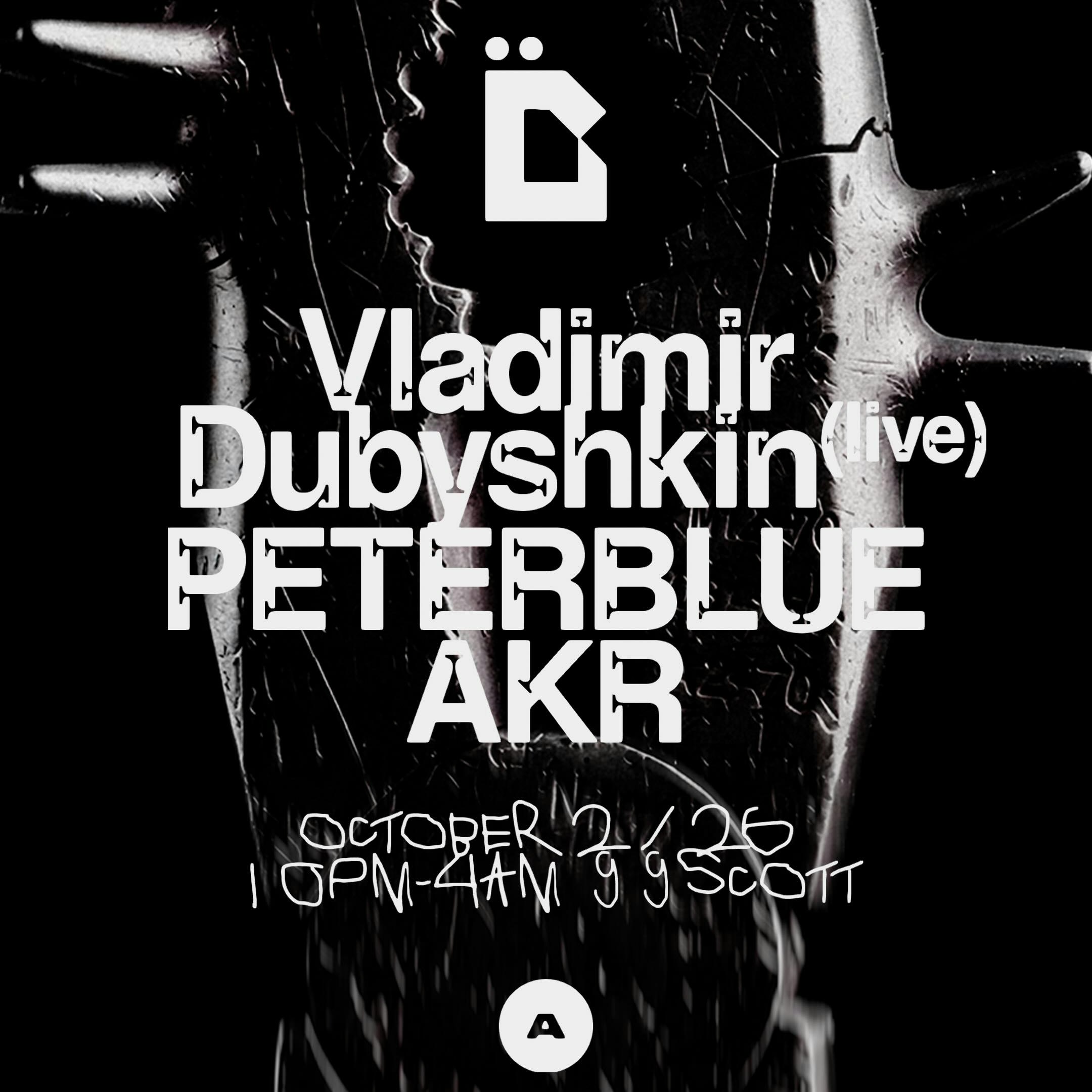 VLADIMIR DUBYSHKIN (LIVE) + PETER BLUE