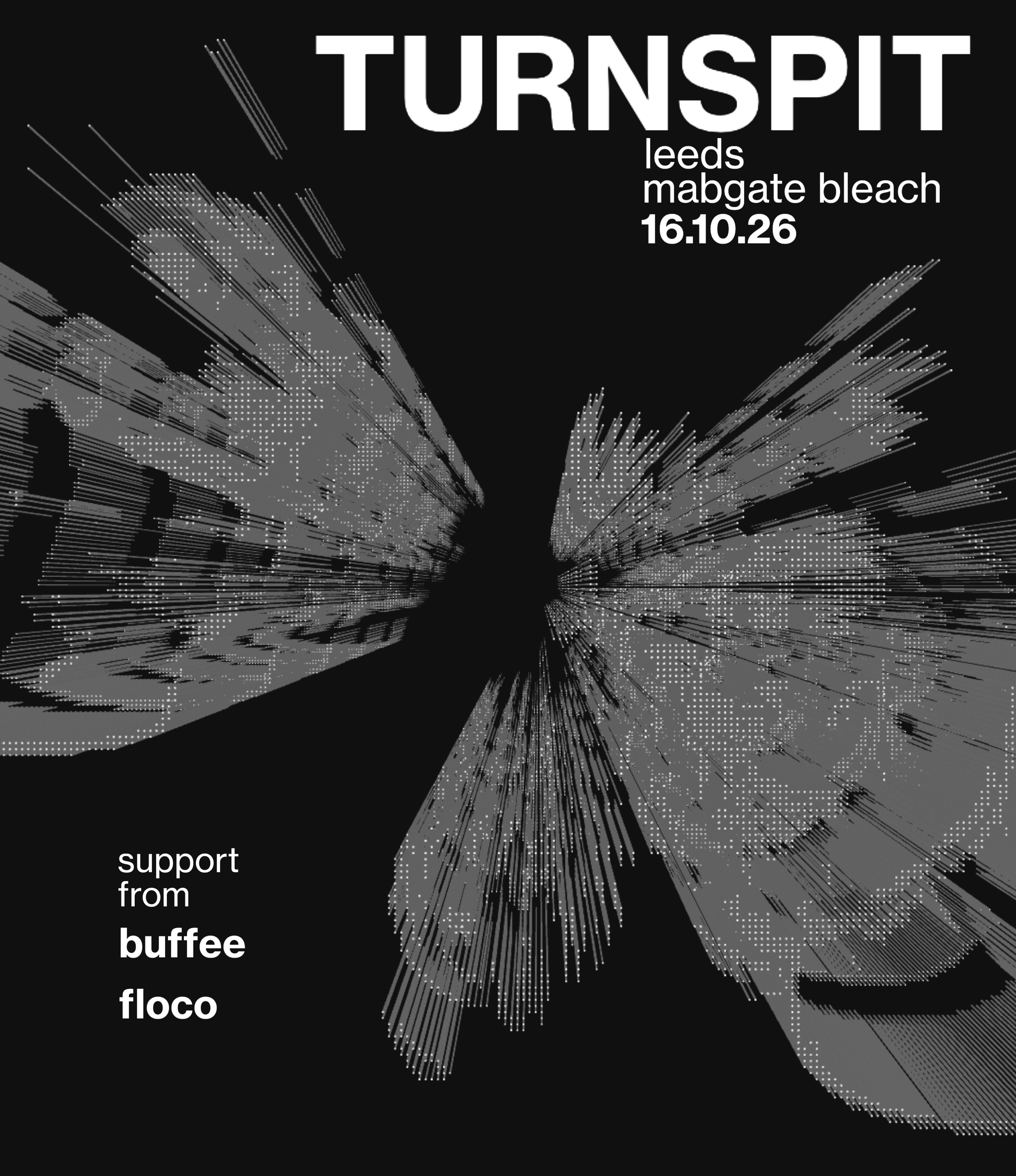 TURNSPIT / BUFFEE / FLOCO at Gut Level, Sheffield
