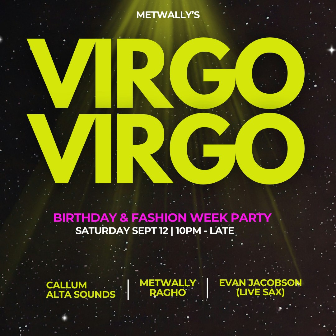 Metwally x Evan Jacobson (Live Sax) | Tonight!