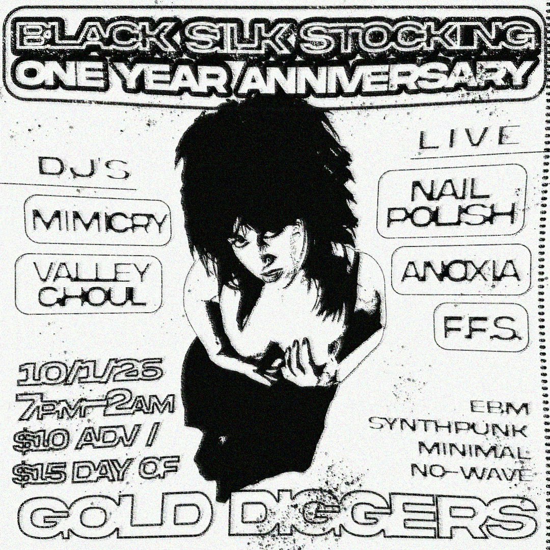 Black Silk Stocking/ 1 Year Anniversary at Gold-Diggers in Los Angeles, CA