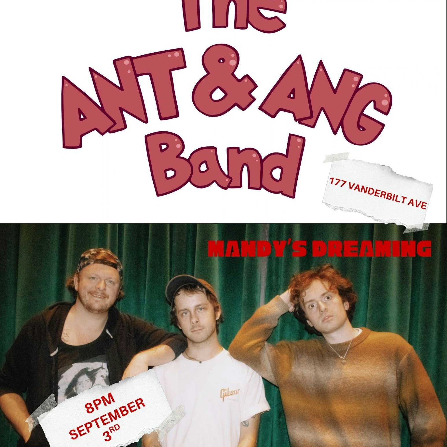 The Ant & Ang Band, Mandy's Dreaming + MORE!
