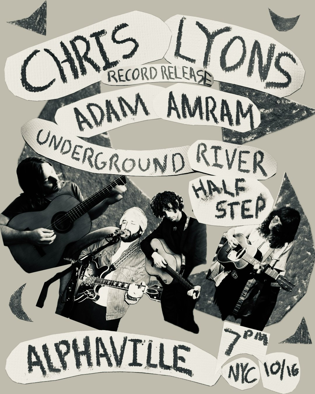Half Step, Chris Lyons, Adam Amram, Underground River at Alphaville
