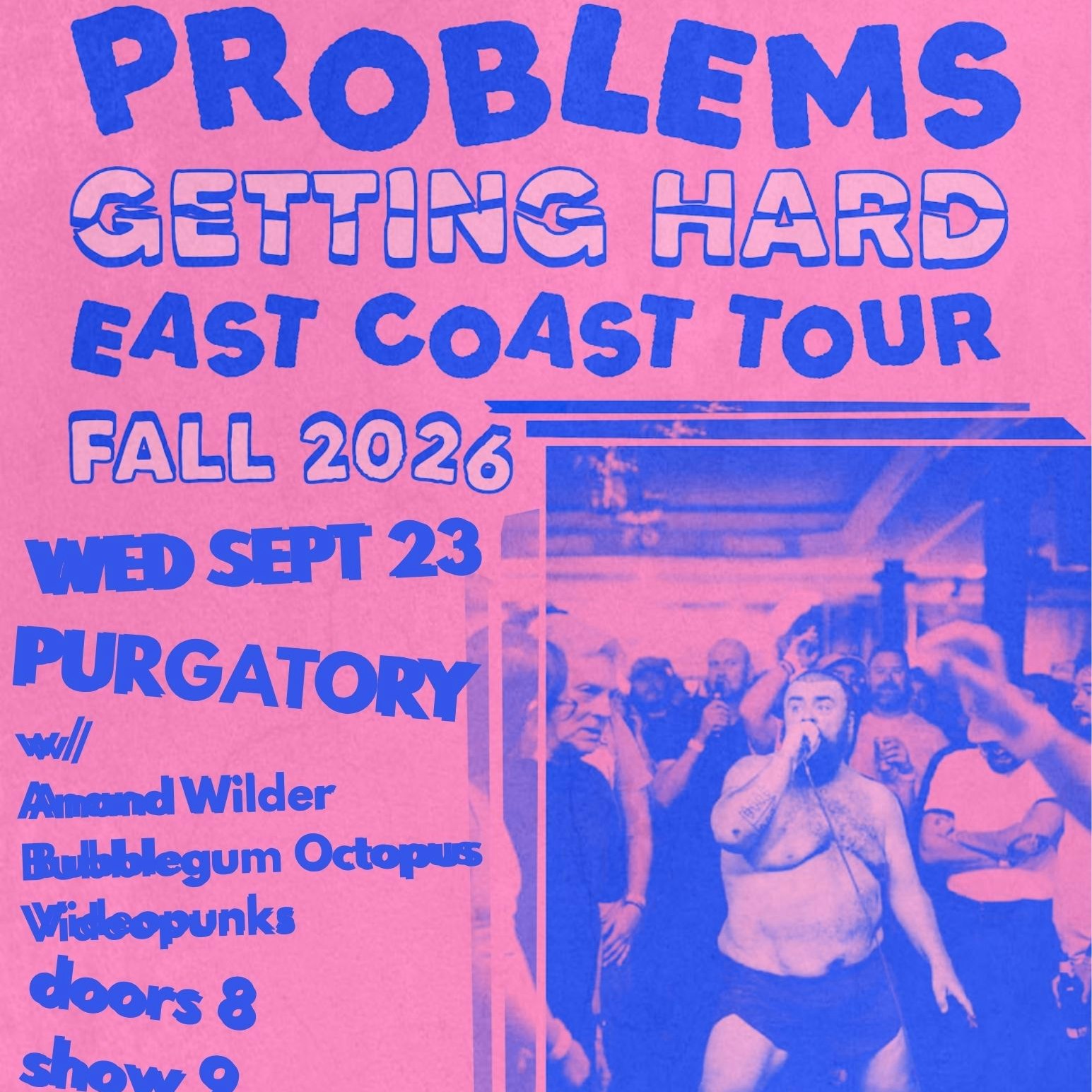 PROBLEMS, Anand Wilder, Bubblegum Octopus, and Videopunks