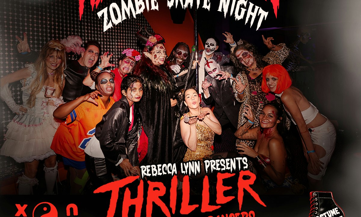 Halloween Vinyl Nights Zombie Skate Night w/ Thriller Dancers & DJ's Misbehaviour, Rizzskates & DJ Cindy Kim (skate all night)