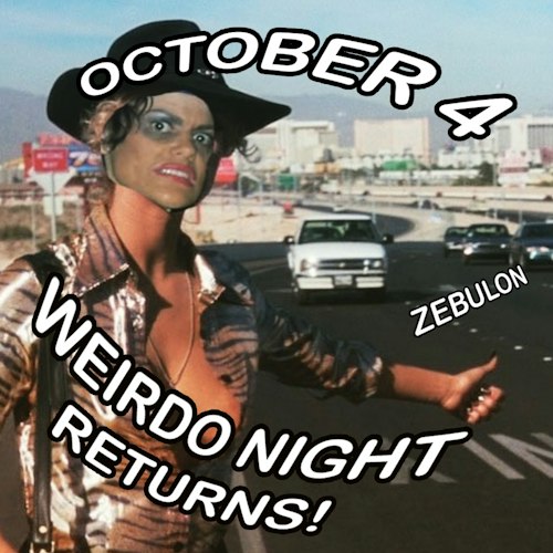 Weirdo Night with Dynasty Handbag at Zebulon Cafe Concert in Los Angeles, CA