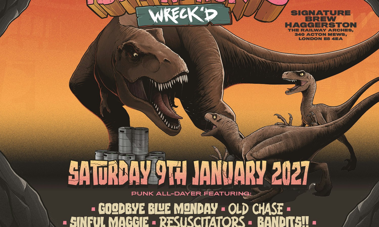 PUNKASAURUS WRECK'D 2027