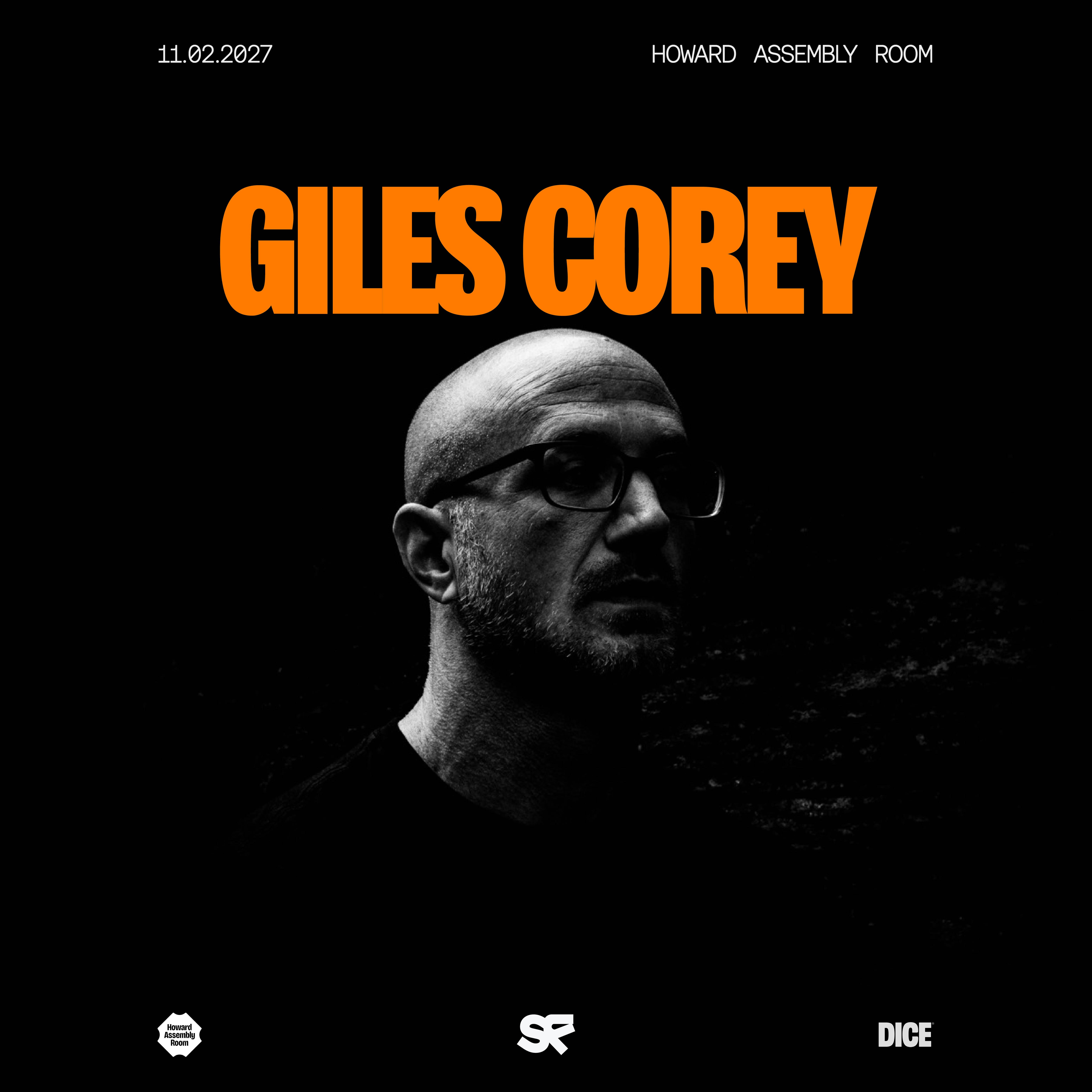 Giles Corey at Howard Assembly Room, Leeds