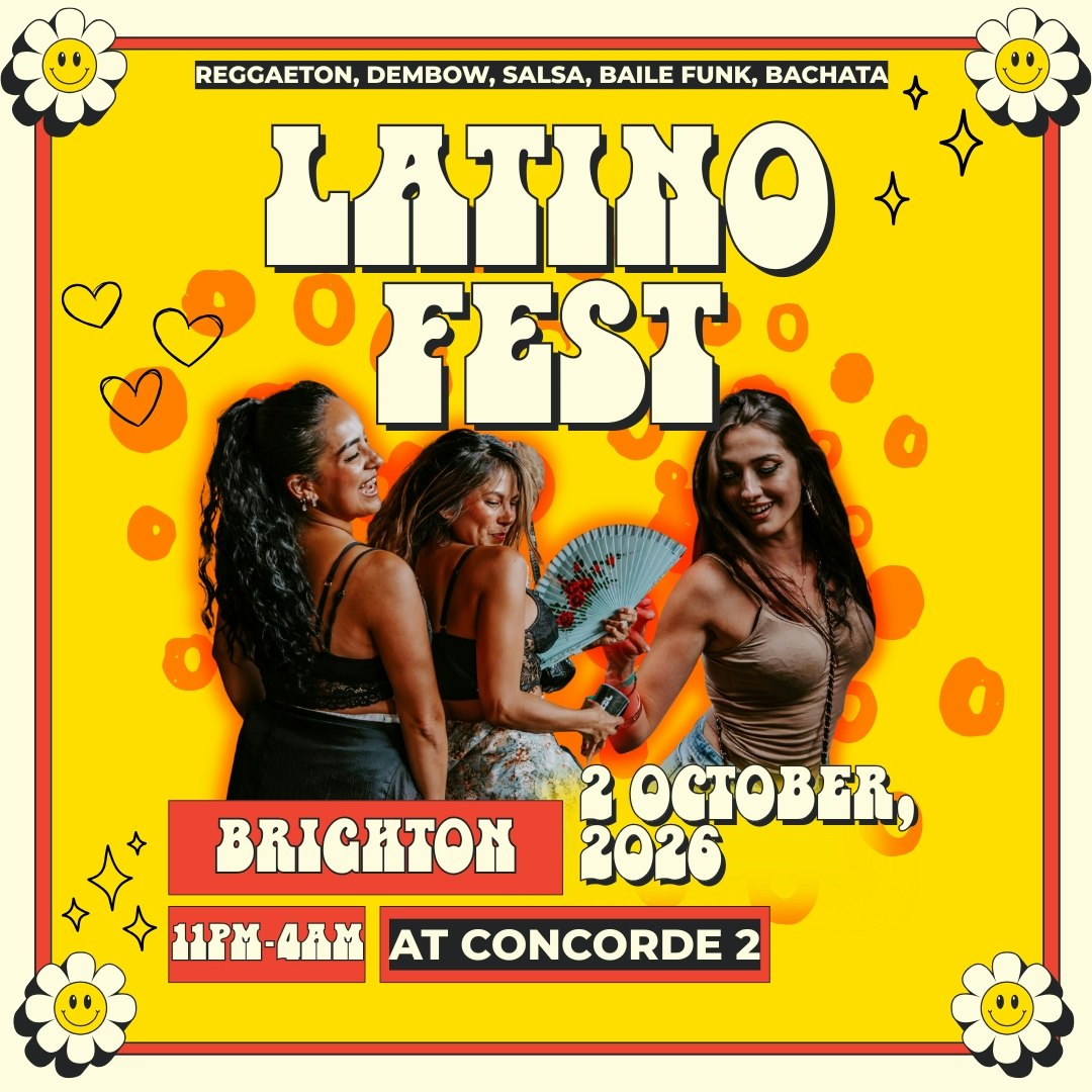Latino Fest (Brighton) October 2026 at Concorde 2, Brighton