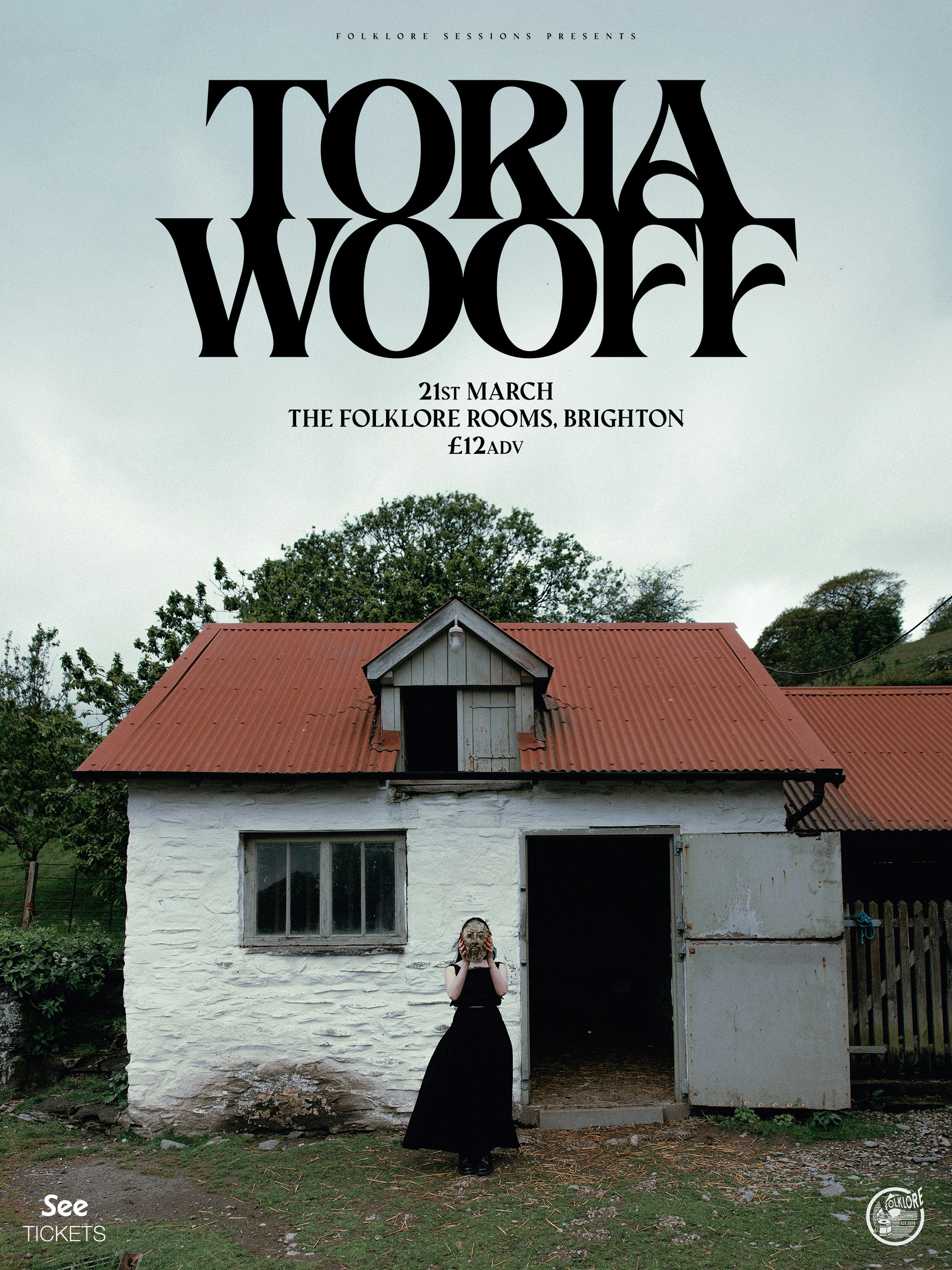 Toria Wooff at The Folklore Rooms, Brighton