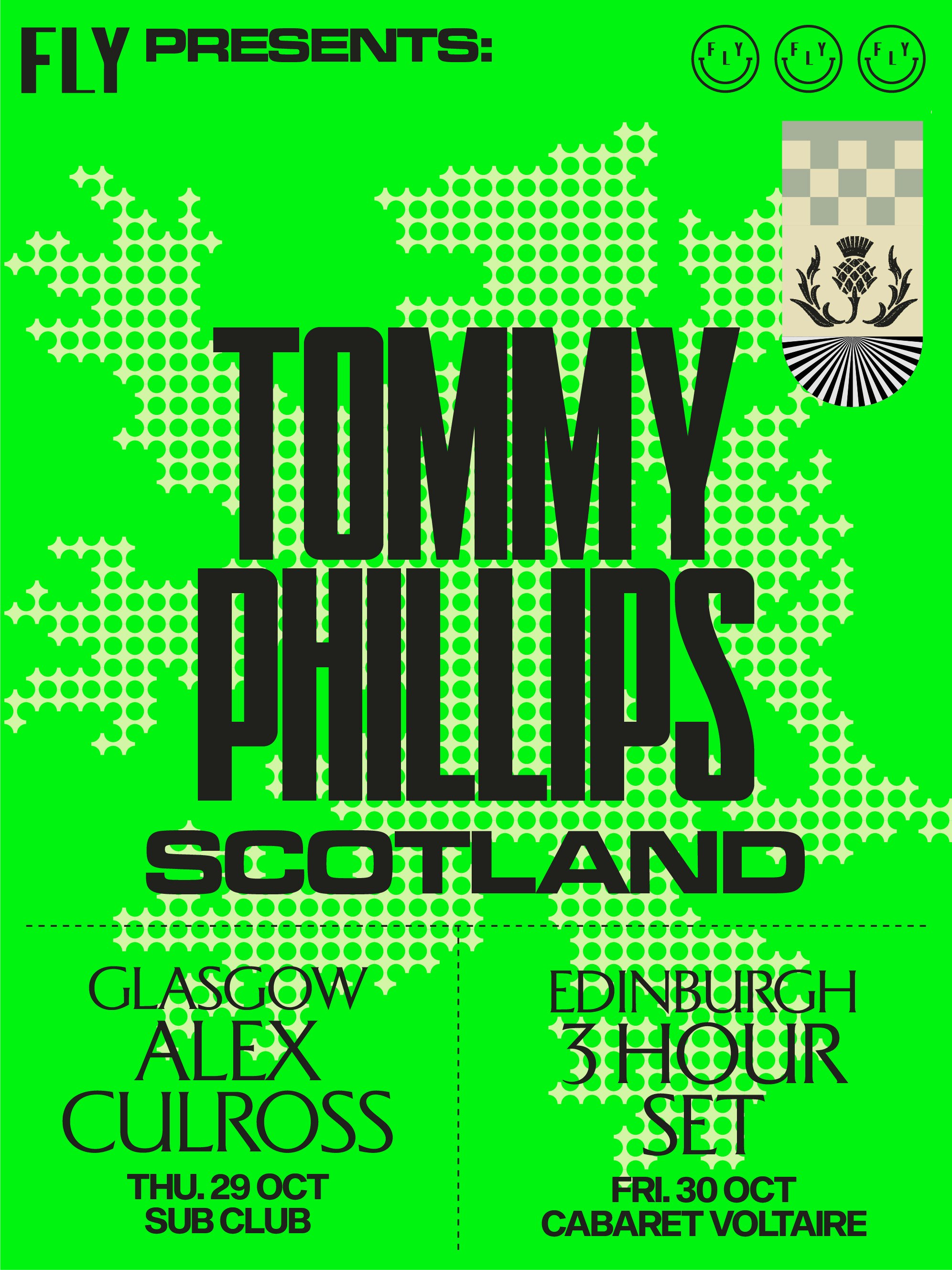 FLY | Tommy Phillips | Glasgow at Sub Club, Glasgow