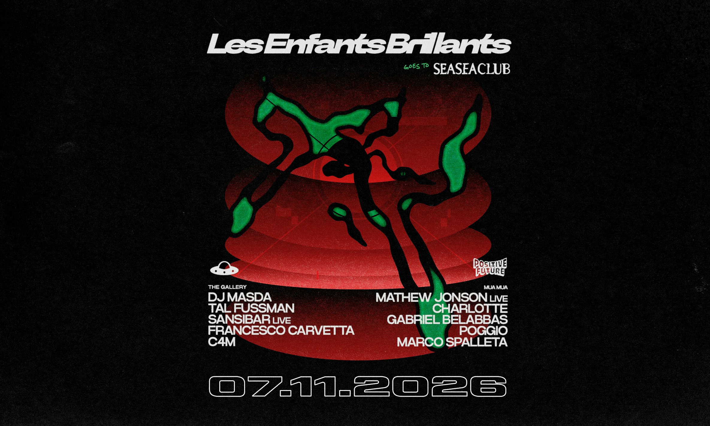 Les Enfants at SEASEACLUB pres. DJ Masda, Mathew Jonson live, Tal Fussman, Sansibar live