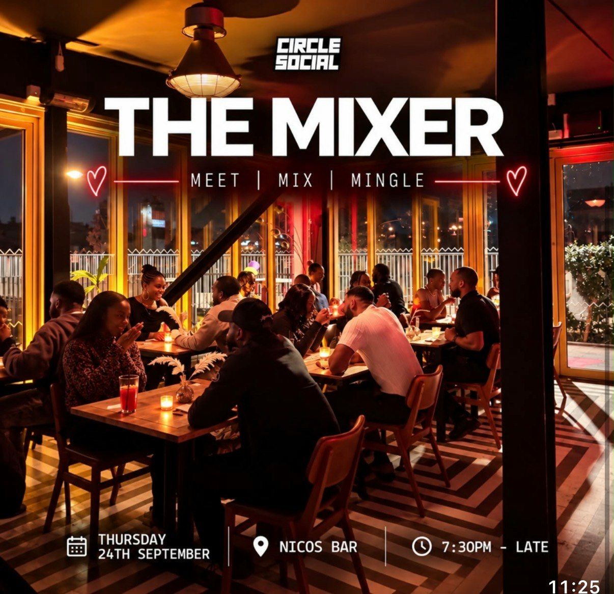 The Mixer at Nico's Bar, London