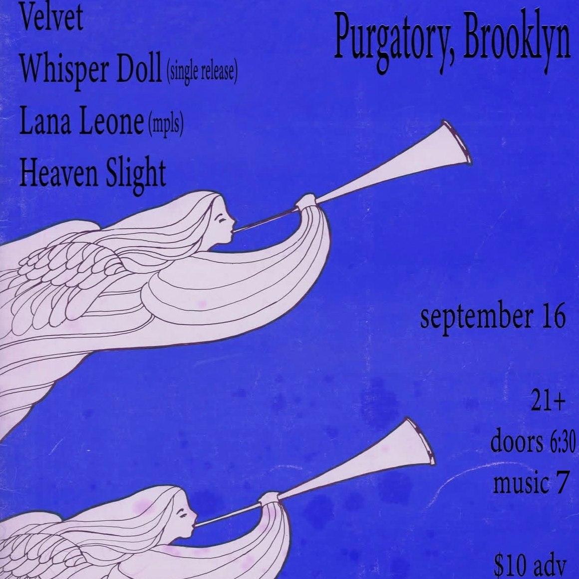 Velvet, Whisper Doll, Lana Leone, and Heaven Slight