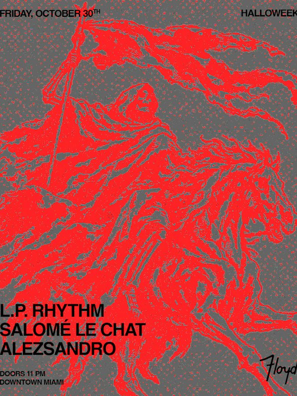Halloweek: L.P. Rhythm + Salomé Le Chat