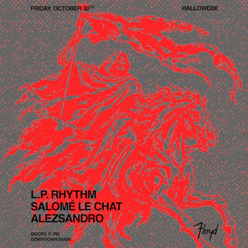 Halloweek: L.P. Rhythm + Salomé Le Chat at Floyd in Miami, FL