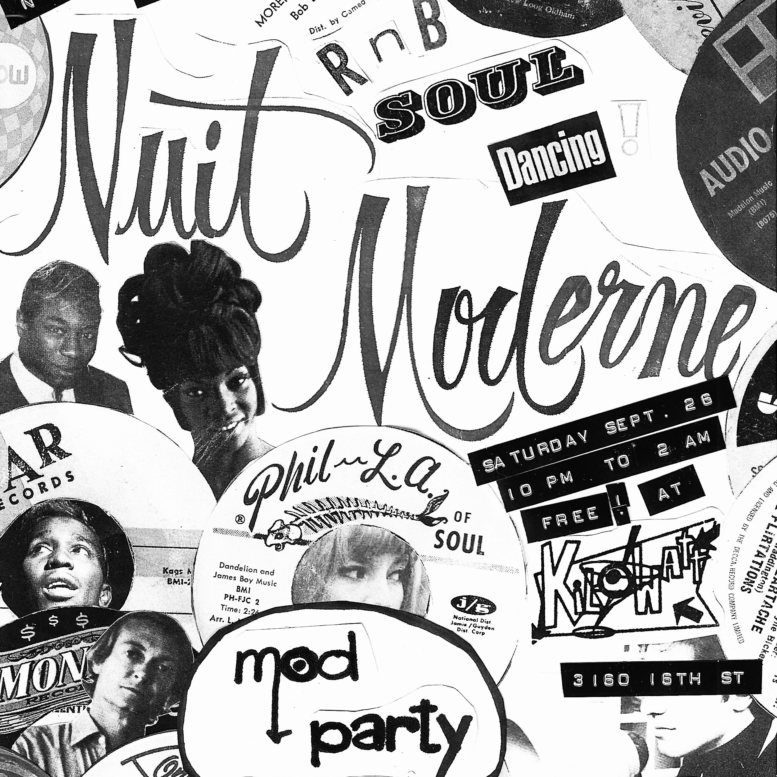 Nuit Moderne - A SOUL MOD DANCE PARTY!