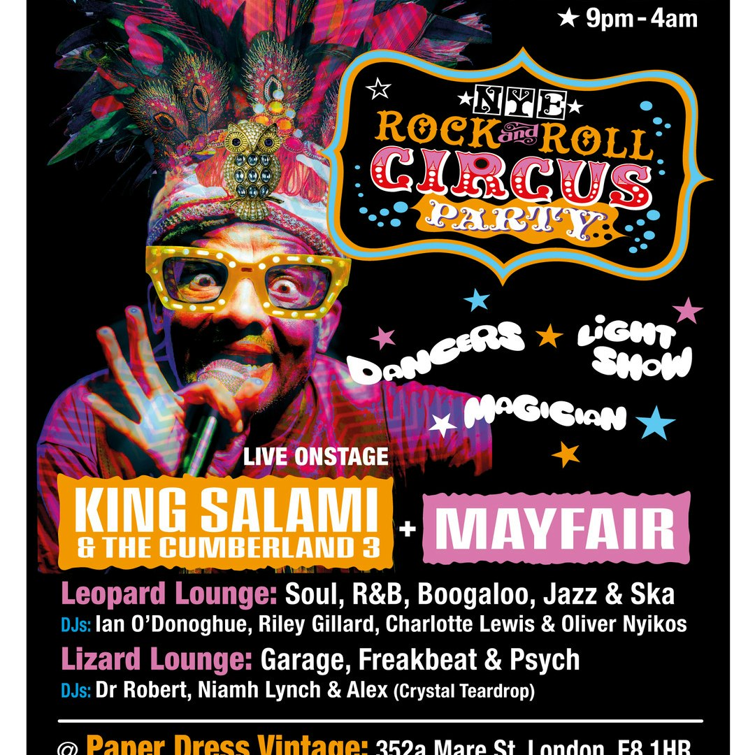 NYE Rock & Roll Circus Party