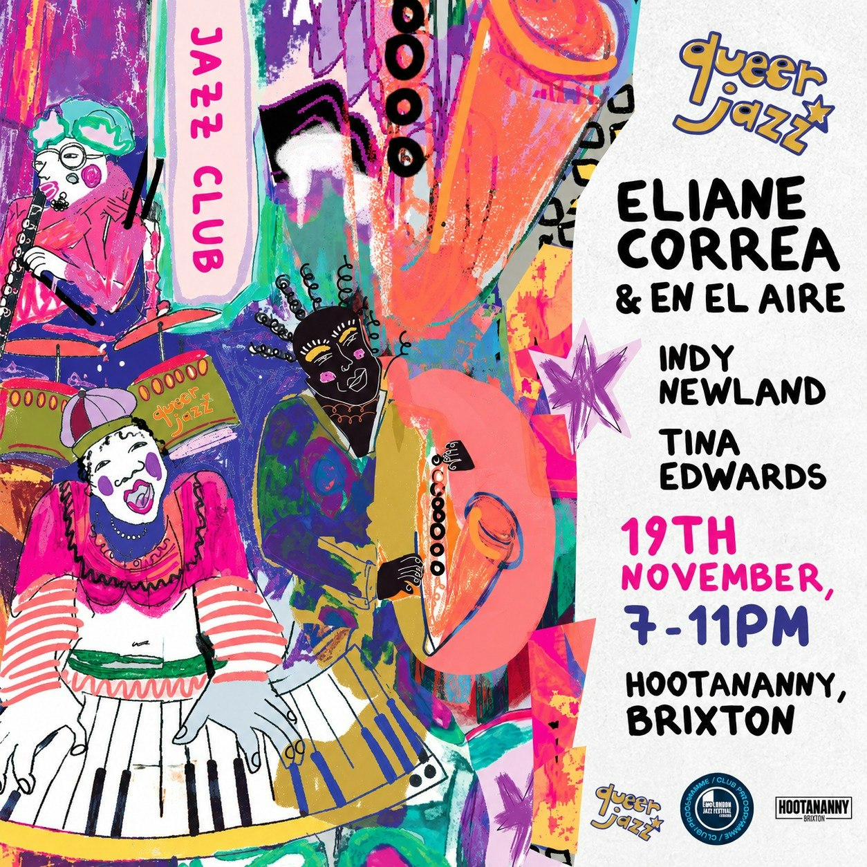 Queer Jazz: Eliane Correa & En El Aire + Indy Newland + More