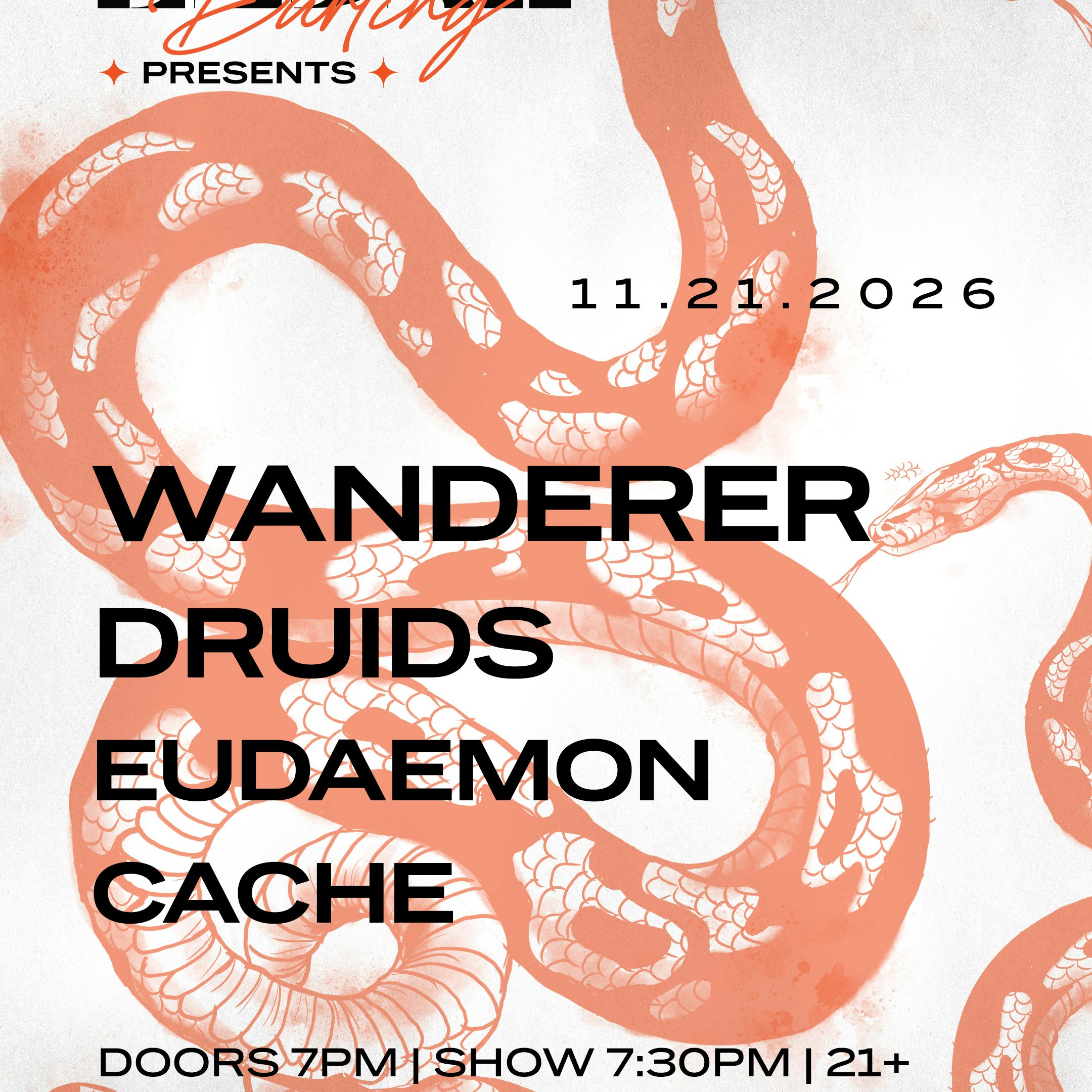 Wanderer, Druids, Eudaemon, & Cache