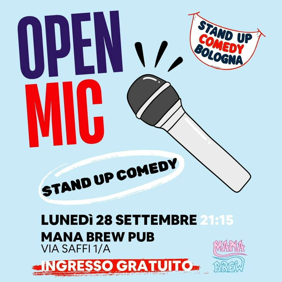 Open Mic di Stand Up Comedy