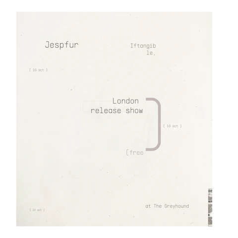 Jespfur Iftangible, Release Show