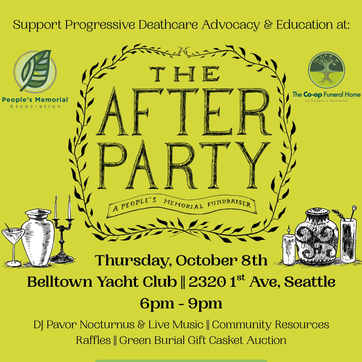 The After Party: A People's Memorial Fundraiser at Belltown Yacht Club