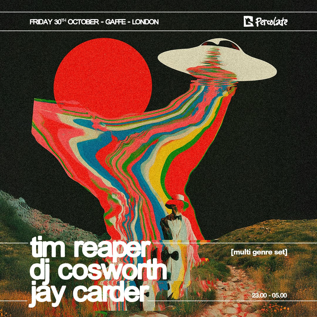 Tim Reaper, Jay Carder + DJ Cosworth - Halloween Rave