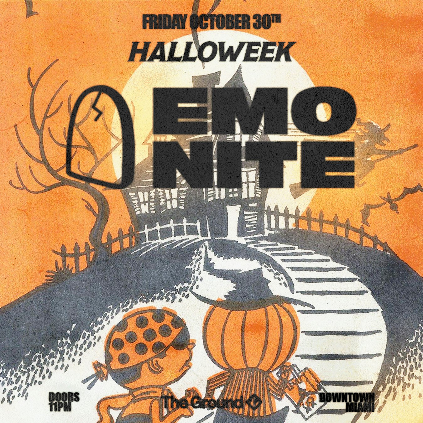Halloweek: Emo Nite at The Ground in Miami, FL