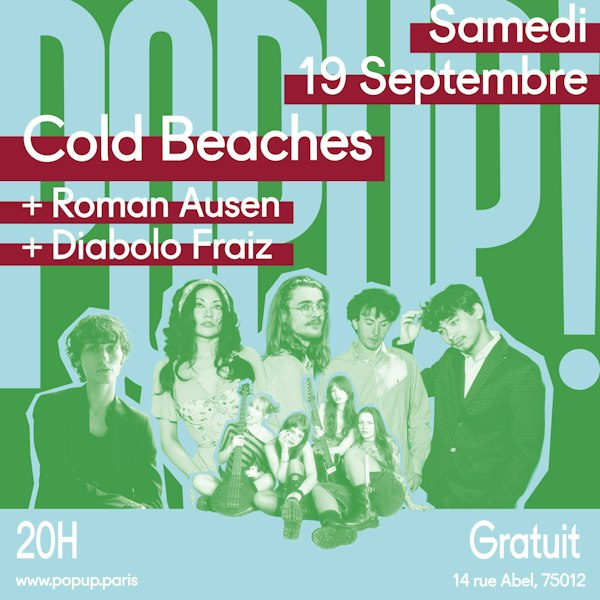 Cold Beaches + Roman Ausen + Diabolo Fraiz