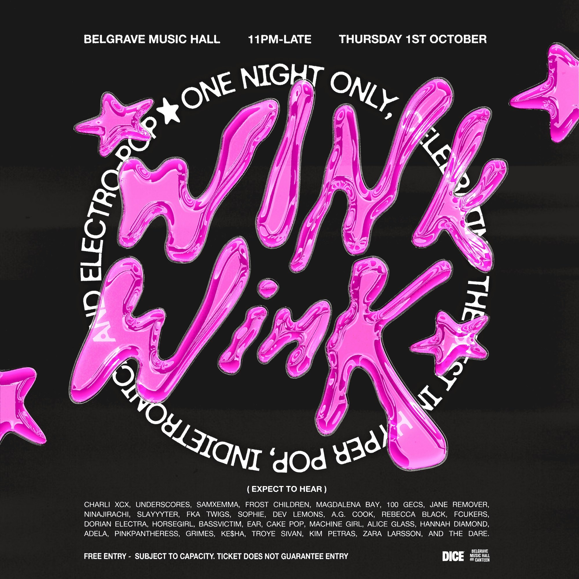 Wink Wink at Belgrave Music Hall, Leeds