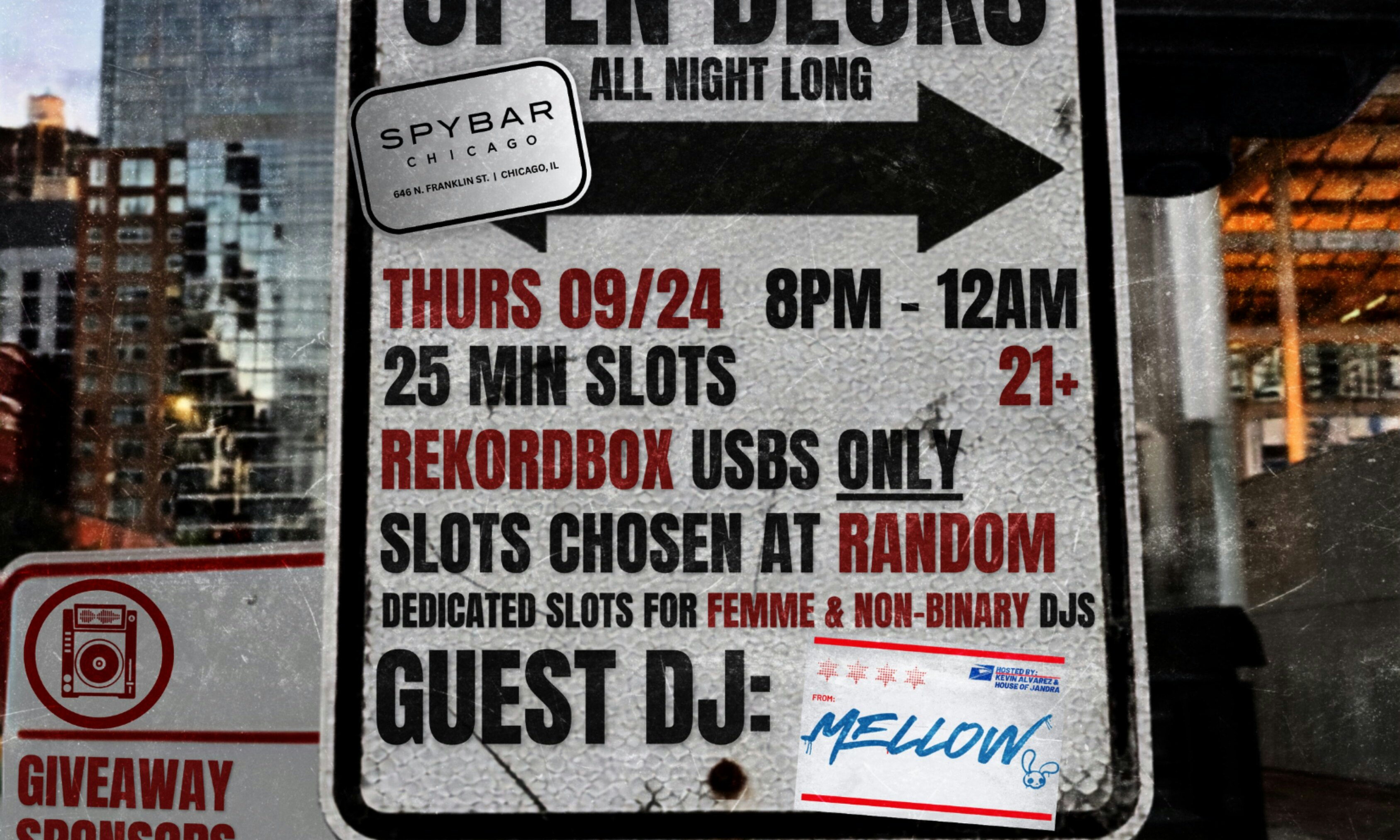 Thursday Social: Open Decks + Night Market