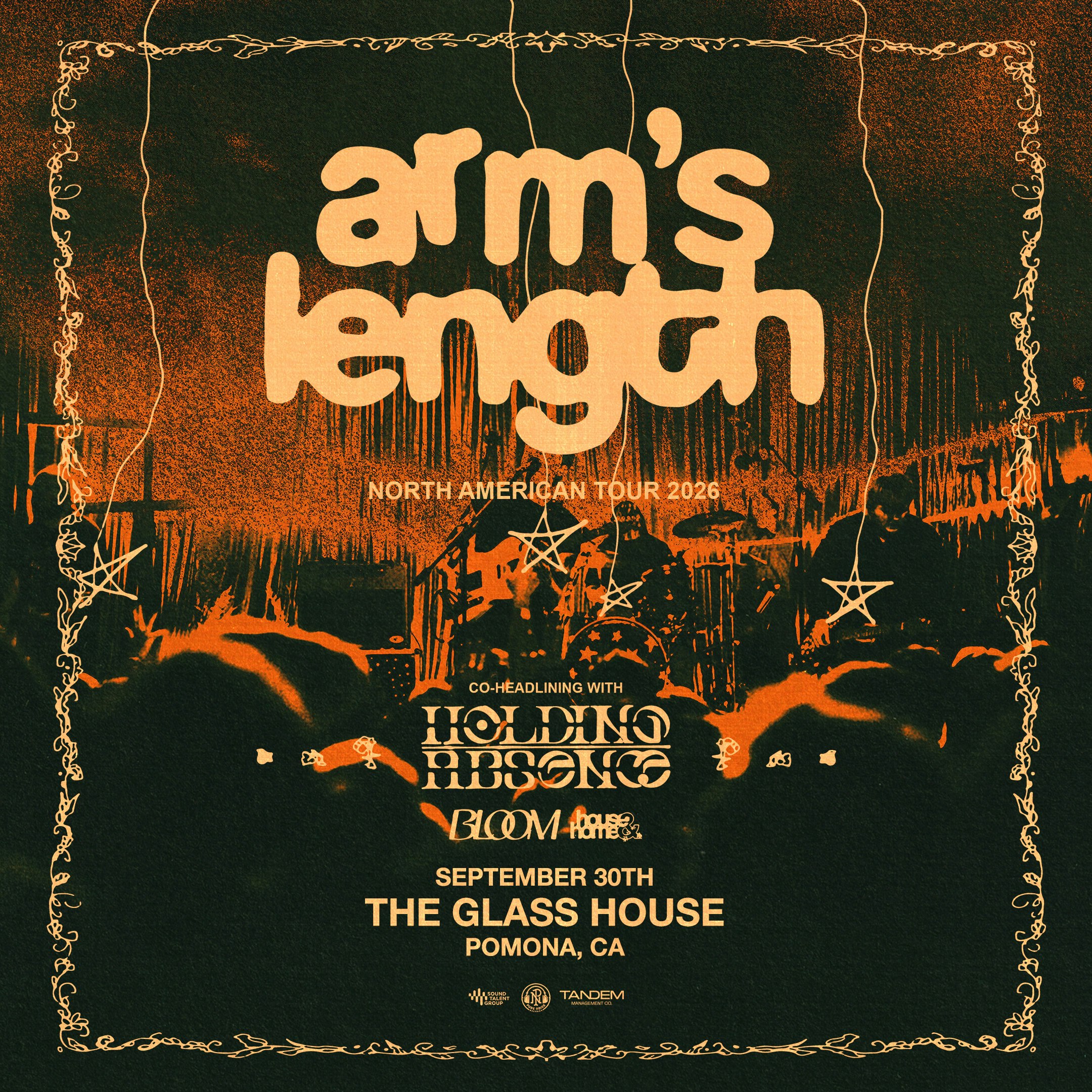 Arm’s Length & Holding Absence at The Glass House in Los Angeles, CA