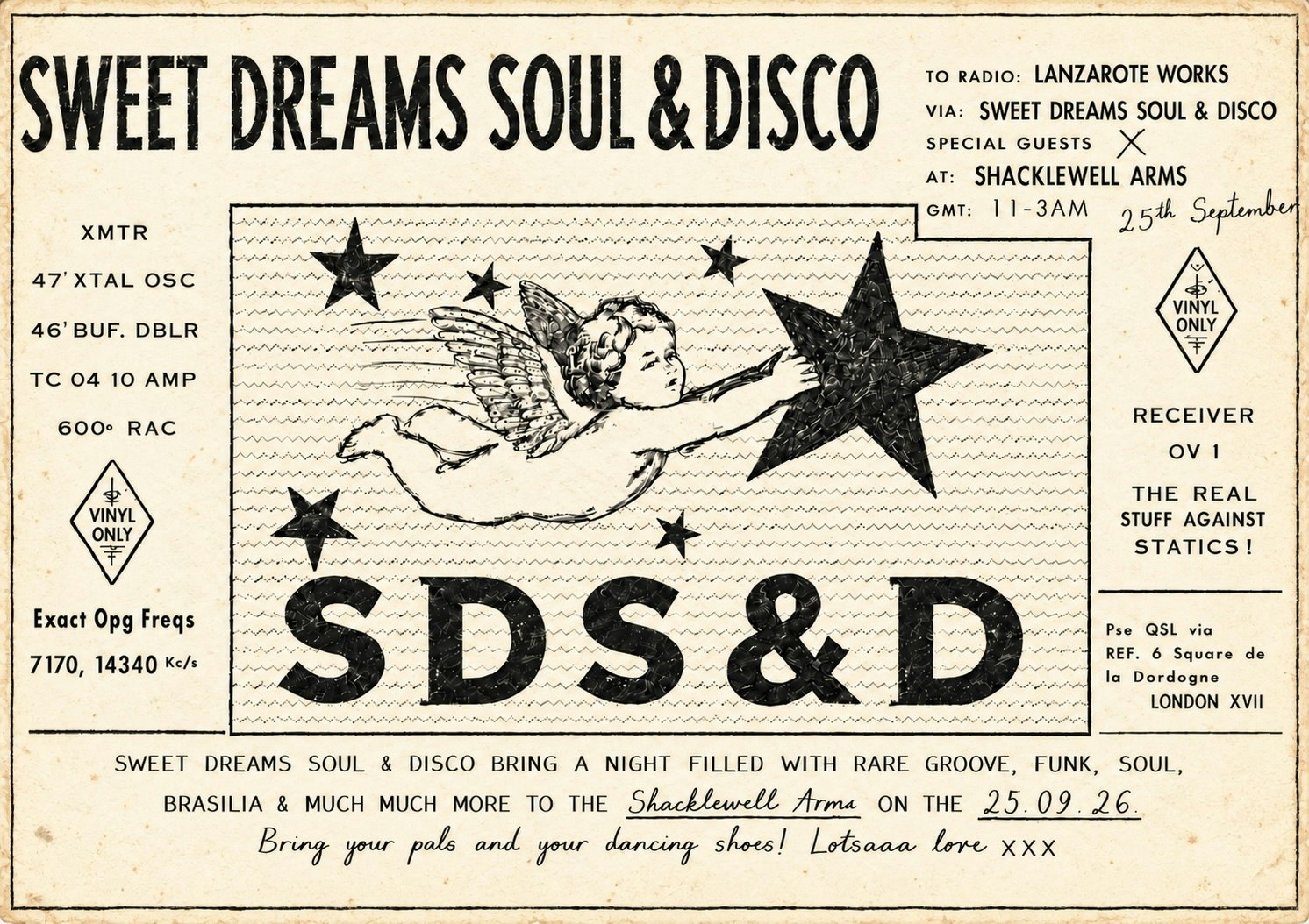 Sweet Dreams Soul & Disco at The Shacklewell Arms, London