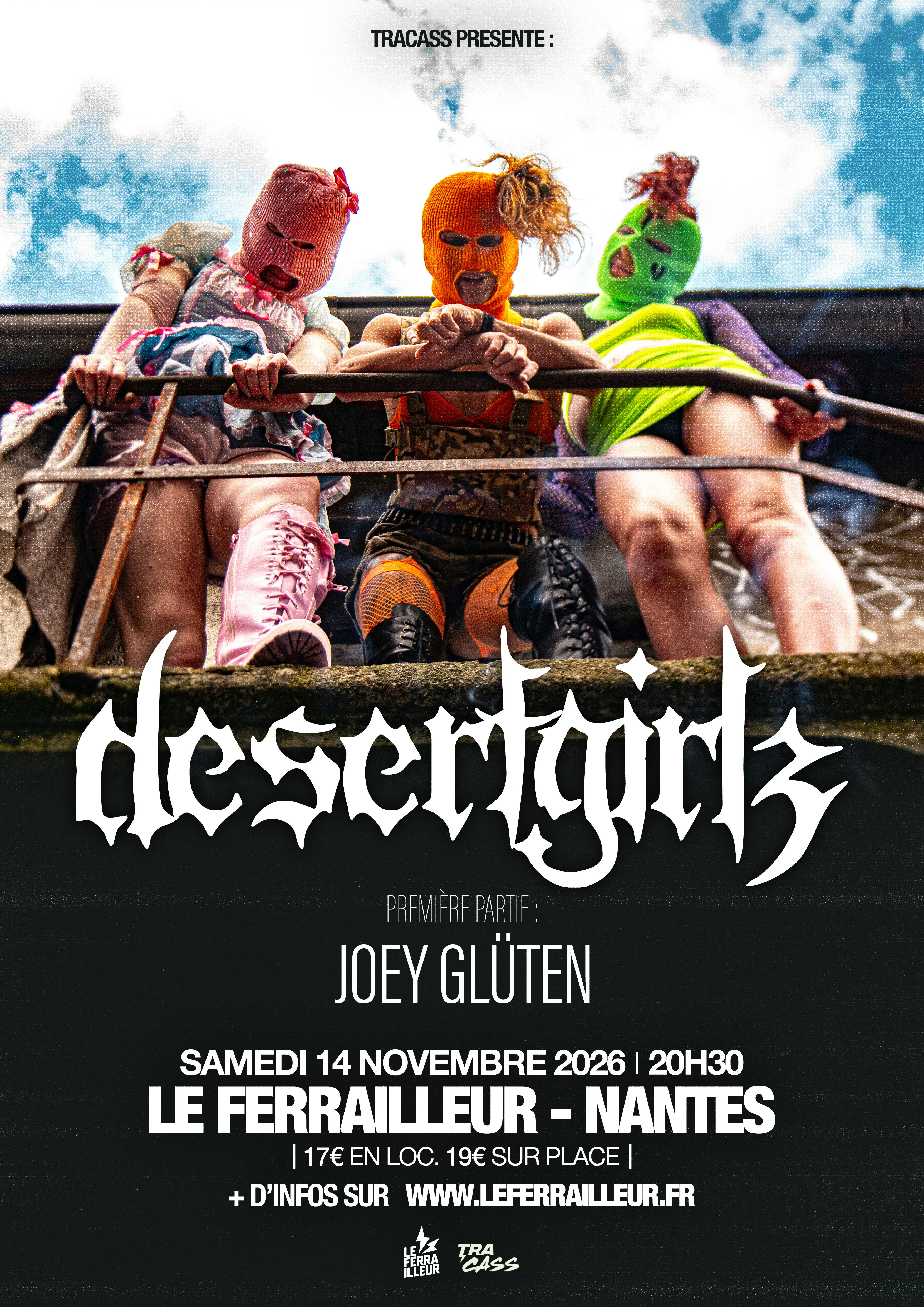 DeserTGirlz en concert au Ferrailleur le Sam 14 nov